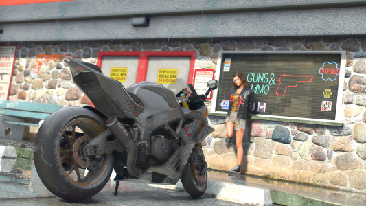 اسکرین شات بازی Xtreme Bike Driving Moto Games 2
