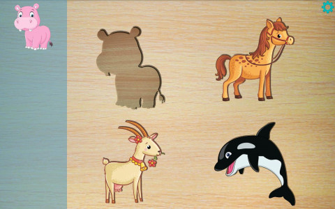 اسکرین شات بازی Baby Puzzles Animals for Kids 4