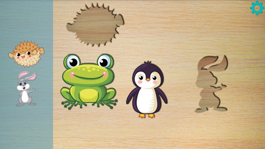 اسکرین شات 3 بازی Baby Puzzles Animals for Kids