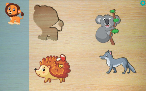 اسکرین شات بازی Baby Puzzles Animals for Kids 7