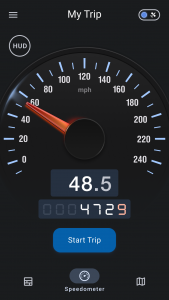 اسکرین شات برنامه Speed Tracker. GPS Speedometer 1