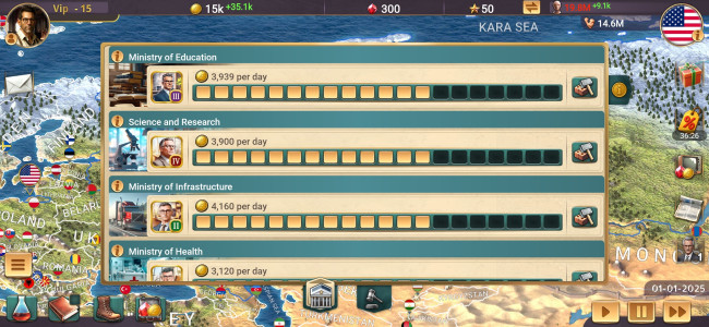 اسکرین شات 6 بازی MA 3 – President Simulator