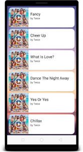 اسکرین شات برنامه Twice Music & Lyrics - KPop Offline 1