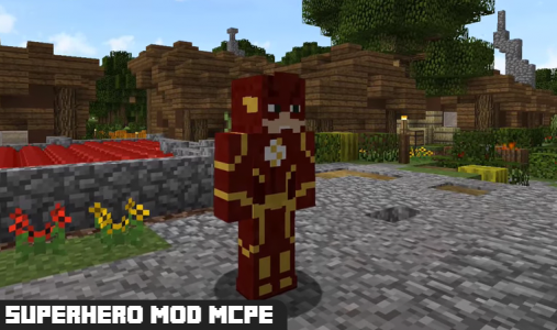 اسکرین شات 2 برنامه Superhero Mod for Minecraft PE