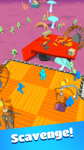 اسکرین شات بازی Zombie Raft 3