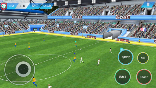 اسکرین شات بازی Football Soccer League Game 3D 7