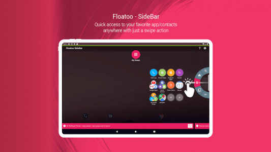 اسکرین شات برنامه Sidebar, Edge Screen, Circle Launcher - Floatoo 7