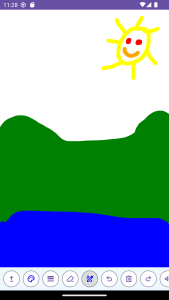 اسکرین شات 1 برنامه German Lucas' Whiteboard