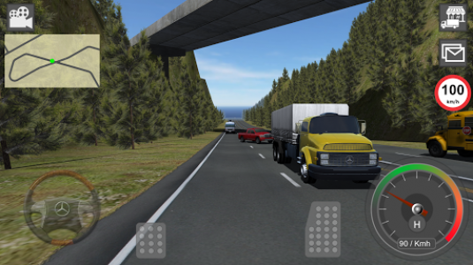 اسکرین شات بازی Mercedes Benz Truck Simulator Multiplayer 1