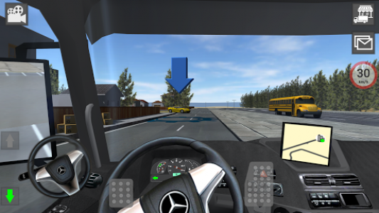 اسکرین شات بازی Mercedes Benz Truck Simulator Multiplayer 8