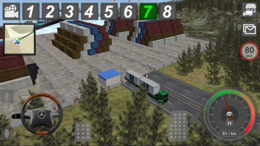 اسکرین شات بازی Mercedes Benz Truck Simulator Multiplayer 3
