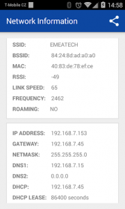اسکرین شات برنامه Device Info-SIM,CPU,NETWORK,GPS,SENSORS and more 8