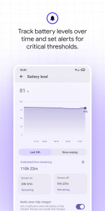 اسکرین شات برنامه Battery Guru: Battery Info 4