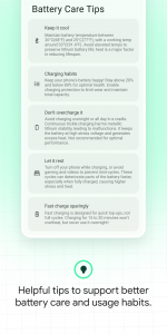 اسکرین شات برنامه Battery Guru: Battery Info 6