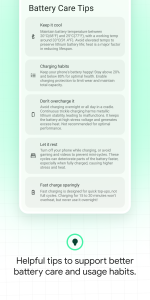 اسکرین شات 6 برنامه Battery Guru: Battery Health