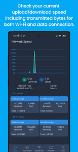 اسکرین شات برنامه Internet SpeedTest & Indicator - 3G, 4G, 5G, Wi-Fi 1