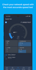 اسکرین شات برنامه Internet SpeedTest & Indicator - 3G, 4G, 5G, Wi-Fi 2