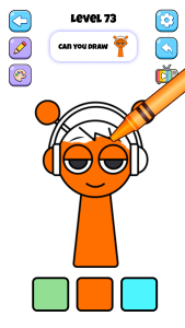 اسکرین شات 2 برنامه Color Monster: Paint the Beat