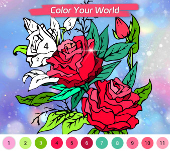 اسکرین شات 4 بازی Paint Color - Color by Number