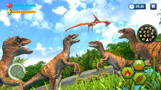 اسکرین شات بازی Flying Dinosaur Simulator Game 5