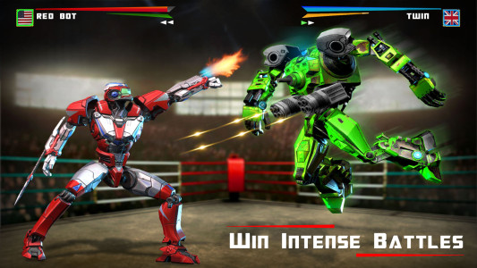 اسکرین شات 5 بازی Mecha war: Robot Fighting Game