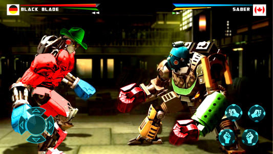 اسکرین شات 3 بازی Mecha war: Robot Fighting Game