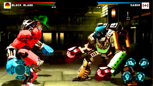 اسکرین شات بازی Mecha war: Robot Fighting Game 3