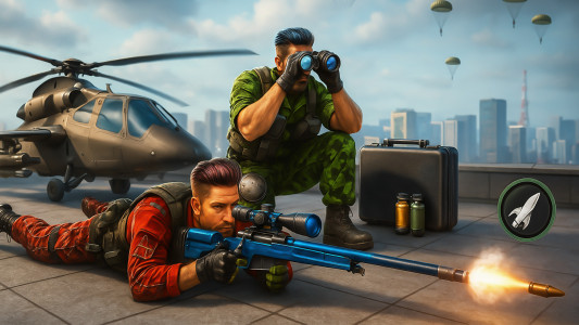 اسکرین شات 1 بازی Sniper Shooting-Gun Games 2024