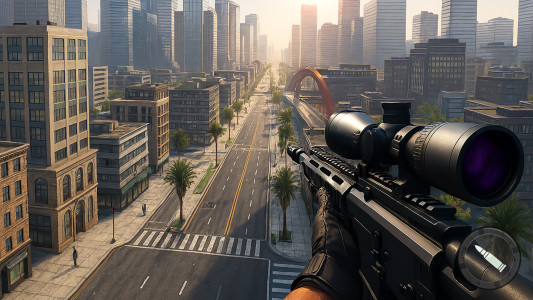 اسکرین شات 4 بازی Sniper Shooting-Gun Games 2024