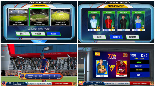 اسکرین شات 6 بازی T10 League Cricket Game