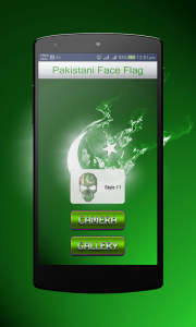 اسکرین شات برنامه Pakistani Face Flag 1