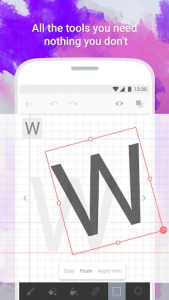 اسکرین شات برنامه Fonty - Draw and Make Fonts 6