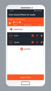 اسکرین شات برنامه Echo Sound Effects for Audio 3