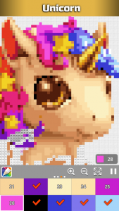 اسکرین شات 5 برنامه Number coloring : Dot coloring