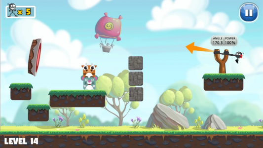 اسکرین شات 2 بازی Slingshot Ace