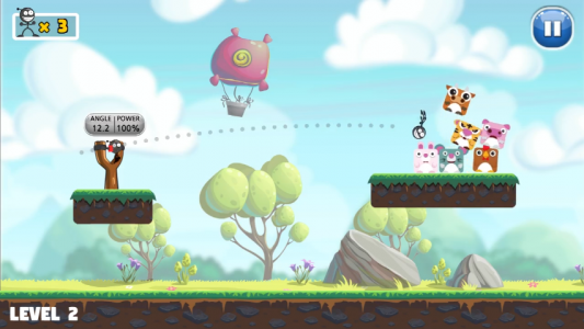 اسکرین شات 1 بازی Slingshot Ace