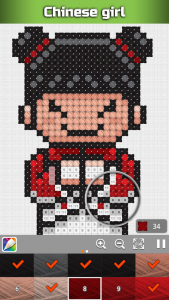 اسکرین شات 1 برنامه Cross-stitch : No.draw