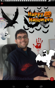 اسکرین شات برنامه Halloween Photo stickers 7