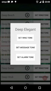 اسکرین شات برنامه Ringtones: Deep House tunes 2