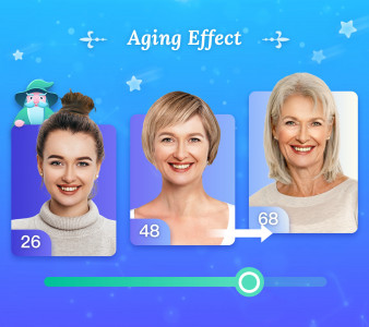 اسکرین شات برنامه Palm Secret - Aging&Cartoon 1