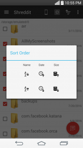 اسکرین شات برنامه Shreddit - Data Eraser 8