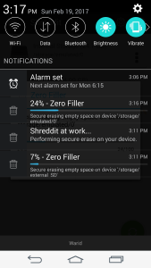 اسکرین شات 2 برنامه Shreddit - Data Eraser