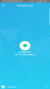 اسکرین شات 2 برنامه GlobalProtect
