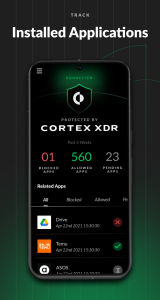 اسکرین شات 2 برنامه Cortex XDR Agent