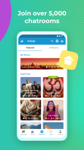 اسکرین شات 5 برنامه Paltalk: Talk to Strangers