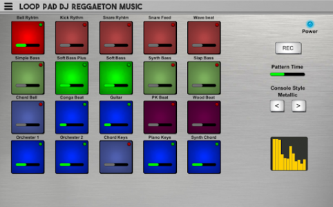 اسکرین شات برنامه Loop Pad DJ Reggaeton Music 4