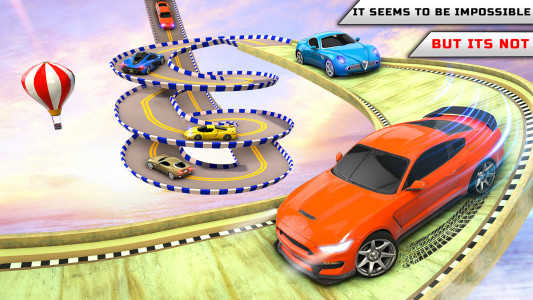 اسکرین شات برنامه Mega Ramp Car Stunt: Car Games 4