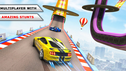 اسکرین شات برنامه Mega Ramp Car Stunt 3D 7