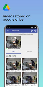اسکرین شات برنامه Lexis Cam, Home security app 2