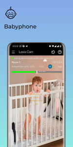 اسکرین شات 4 برنامه Lexis Cam, Home security app